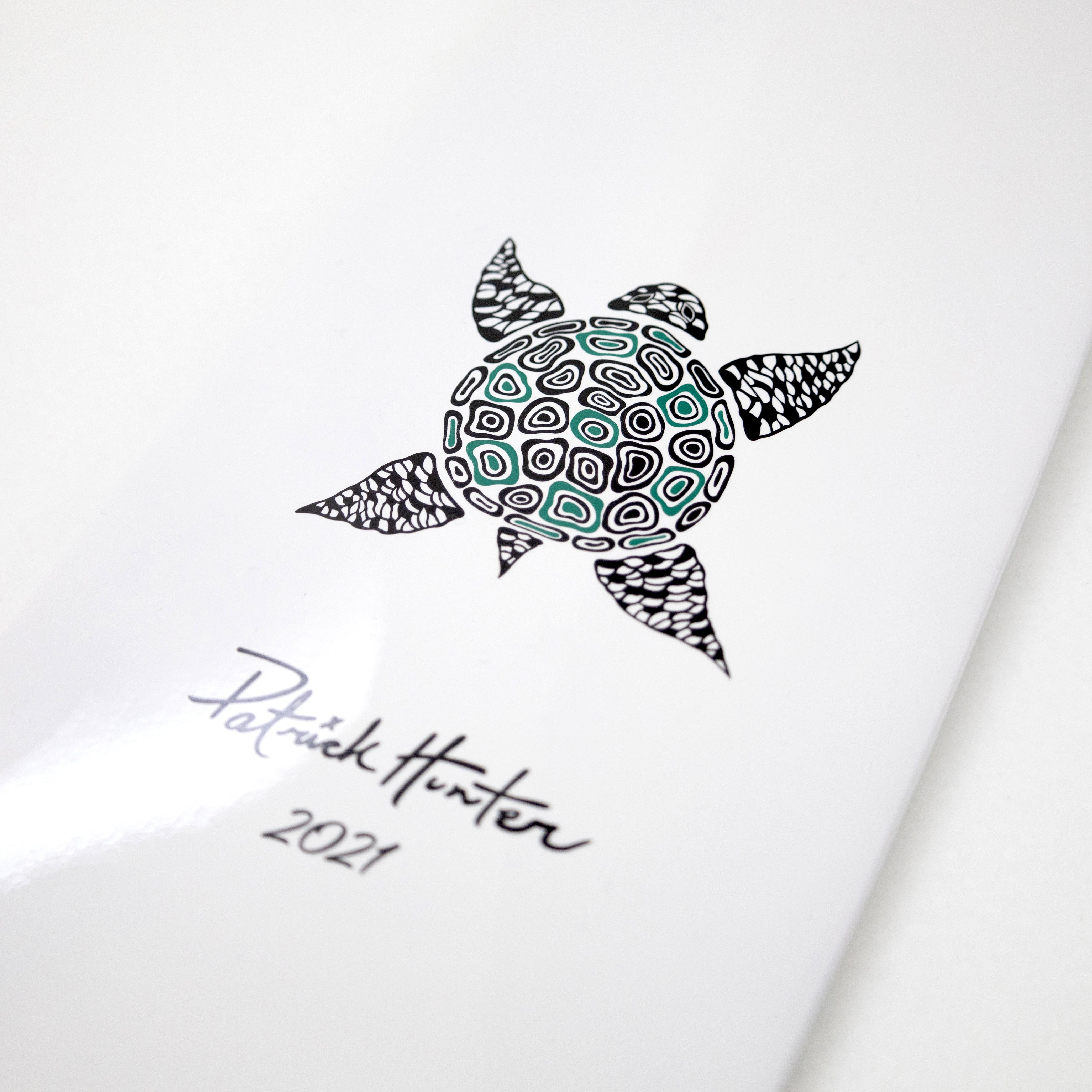 Patrick Hunter - Turtle Limited Edition Paddle